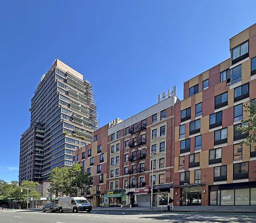 Living space with hardwood floors